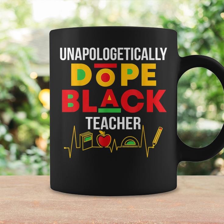 Unapologetically Dope Black Teacher Black History Month Coffee Mug Gifts ideas