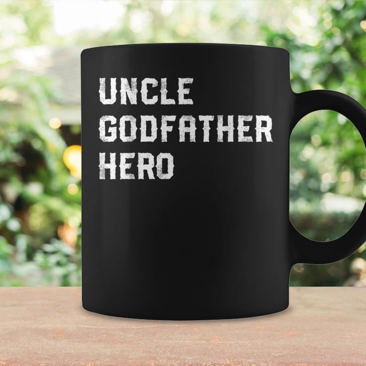 Uncle Godfather Hero Patriotic Gift From Niece Coffee Mug Gifts ideas