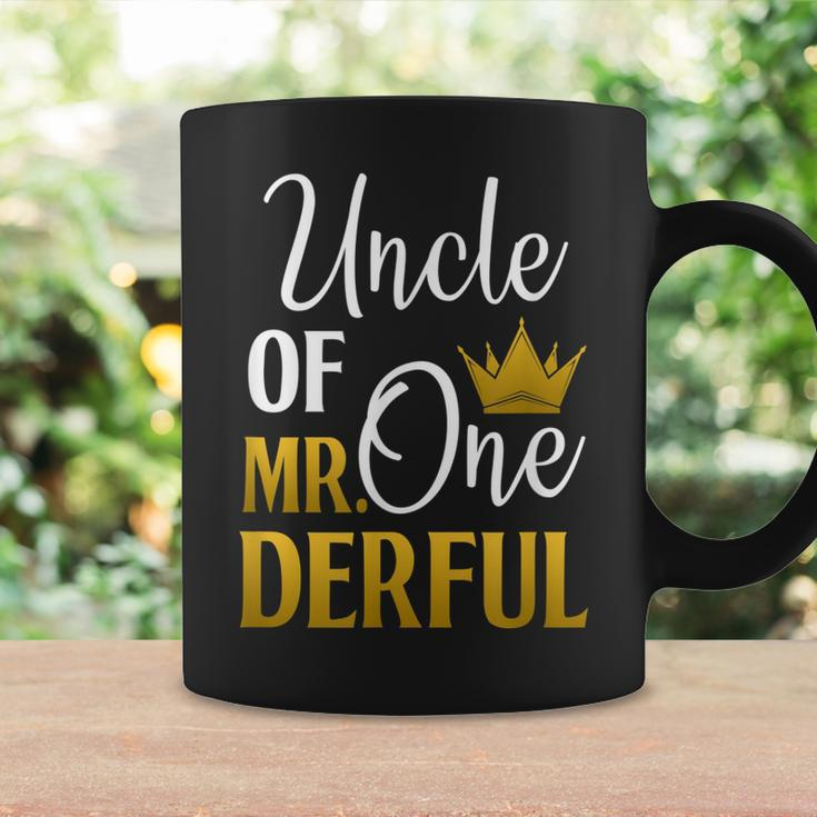Uncle Of Mr Onederful 1St Birthday First Onederful Coffee Mug Gifts ideas