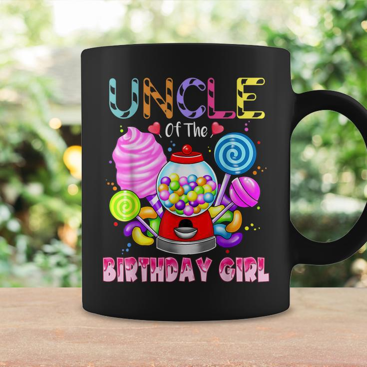 Uncle Of The Birthday Girl Candyland Candy Birthday Party Coffee Mug Gifts ideas