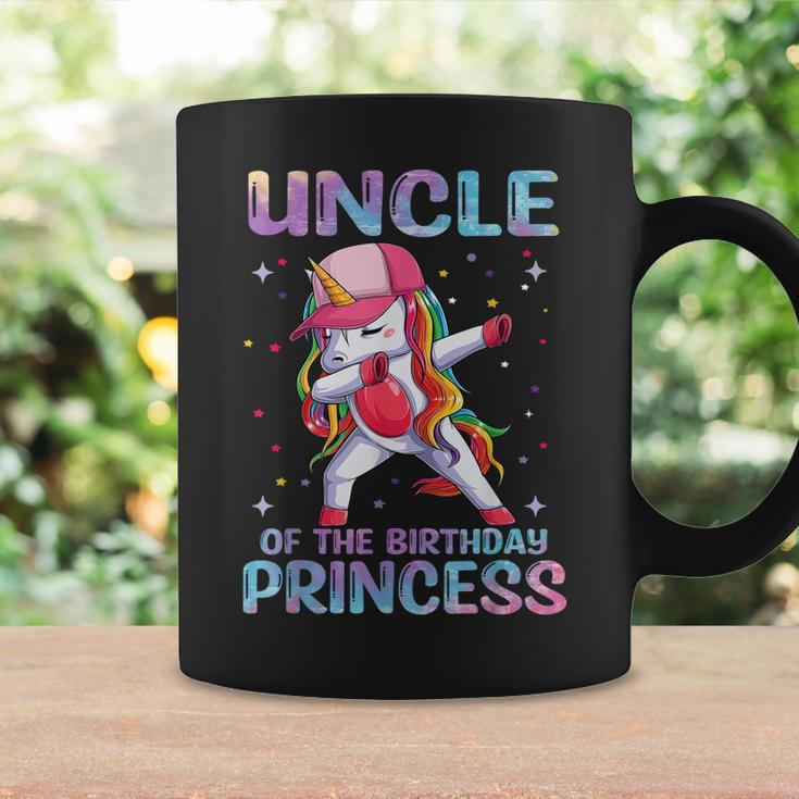 Uncle Of The Birthday Princess Girl Dabbing Unicorn Coffee Mug Gifts ideas