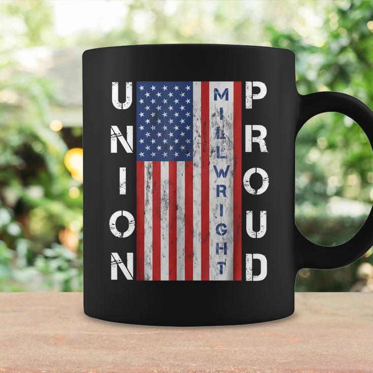 Union Proud American Flag Millwright Coffee Mug Gifts ideas