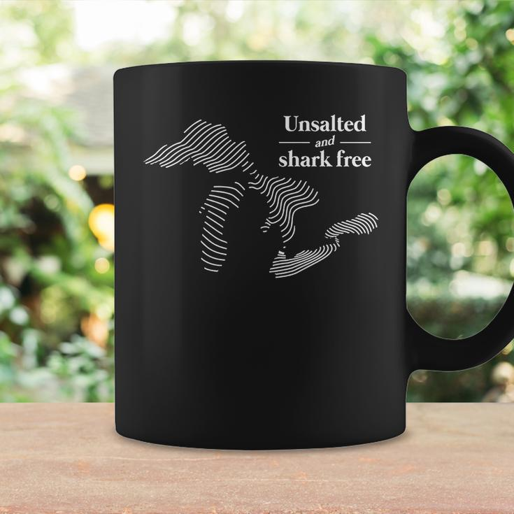 Unsalted And Shark Free Michigan Coffee Mug Gifts ideas