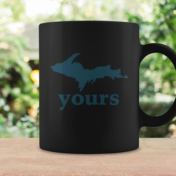 Up Yours Michigan Funny Upper Peninsula Apparel T-Shirt Coffee Mug Gifts ideas