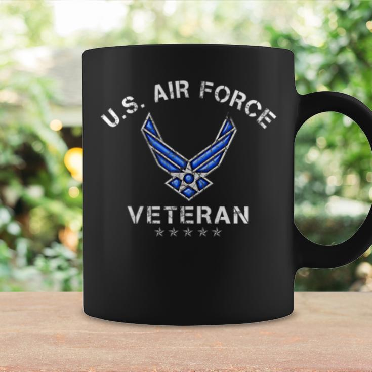US Air Force Veteran Vintage Usa Flag Veterans Day Gifts Coffee Mug Gifts ideas