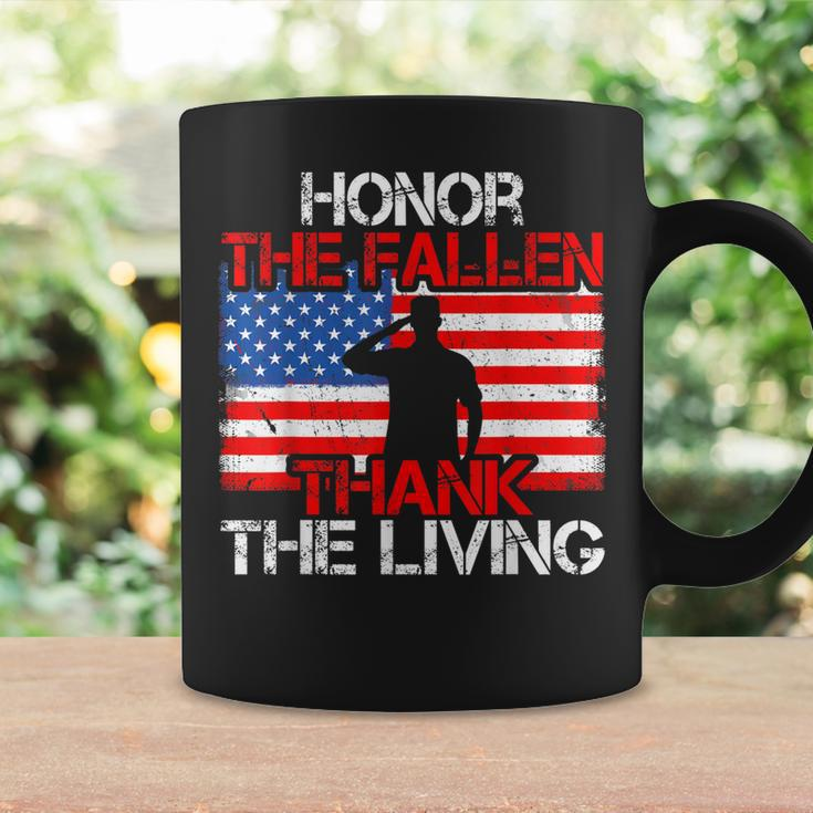 Usa Flag Honor The Fallen Thank The Living Veterans Coffee Mug Gifts ideas