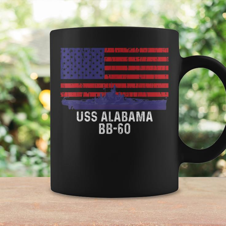 Uss Alabama Bb60 Battleship Vintage American Flag Coffee Mug Gifts ideas