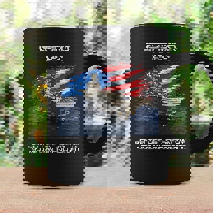 Uss Boxer Lhd-4 Amphibious Assault Ship Veteran Usa Flag Coffee Mug Gifts ideas