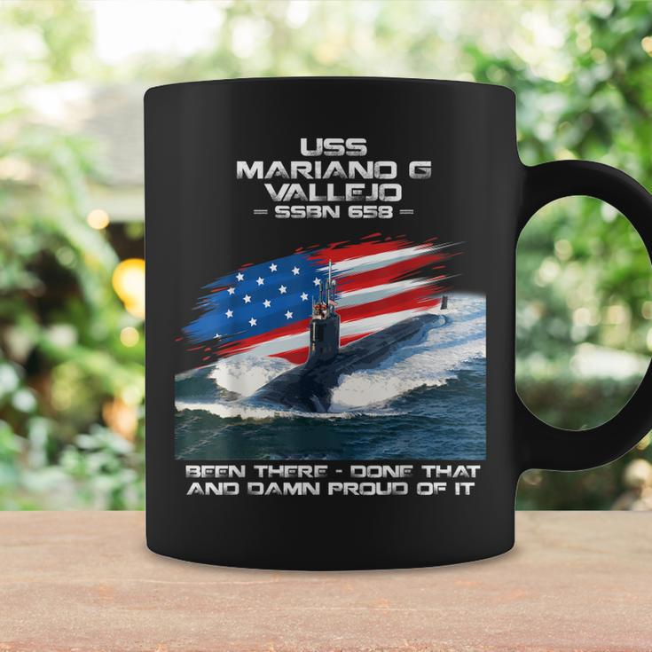 Uss Mariano G Vallejo Ssbn-658 American Flag Submarine Coffee Mug Gifts ideas