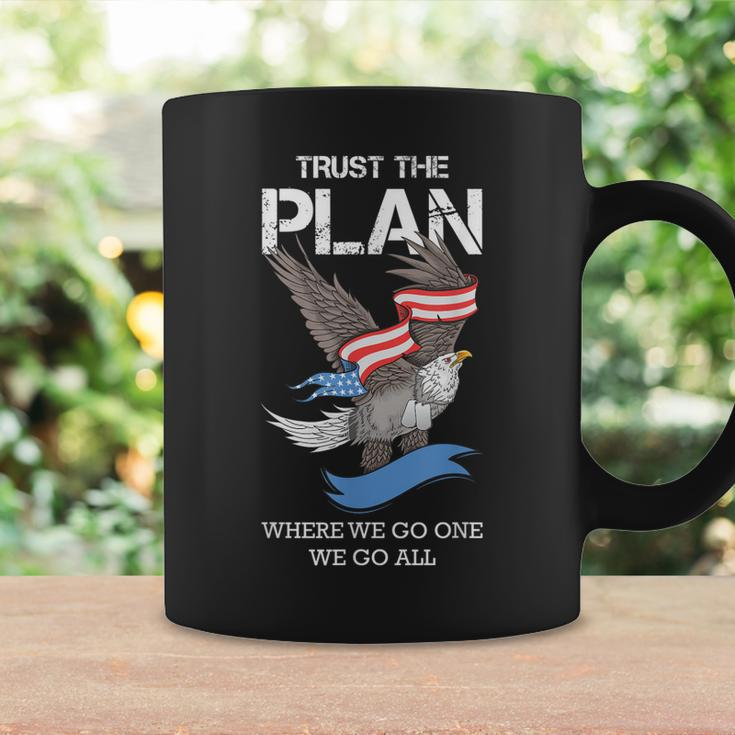 Veteran American Flag Eagle Trust The Plan Military Gifts Coffee Mug Gifts ideas