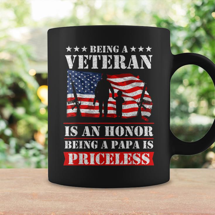 Veteran Papa Military Dad Army Fathers Day Gift Gift For Mens Coffee Mug Gifts ideas