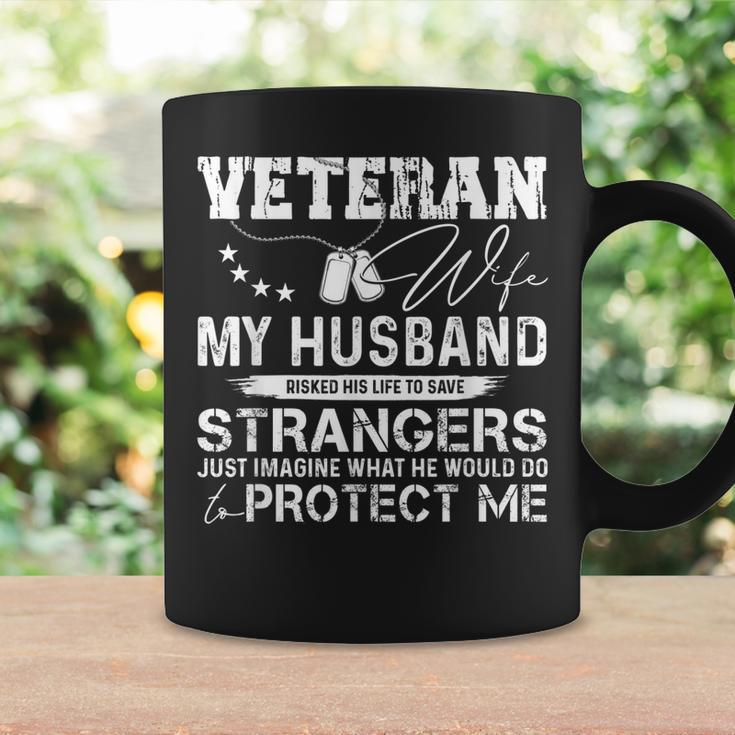 Veteran Wife Army Husband Soldier Saying Cool Military V3 Coffee Mug Gifts ideas