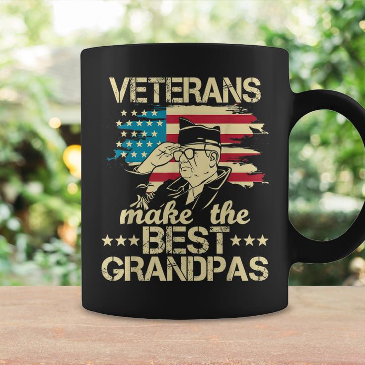 Veterans Make The Best Grandpas - Patriotic Us Veteran Coffee Mug Gifts ideas