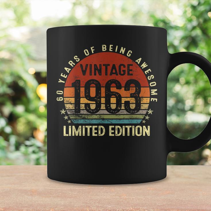 Vintage 1963 60Th Birthday Gift Men Women 60 Years Old Coffee Mug Gifts ideas