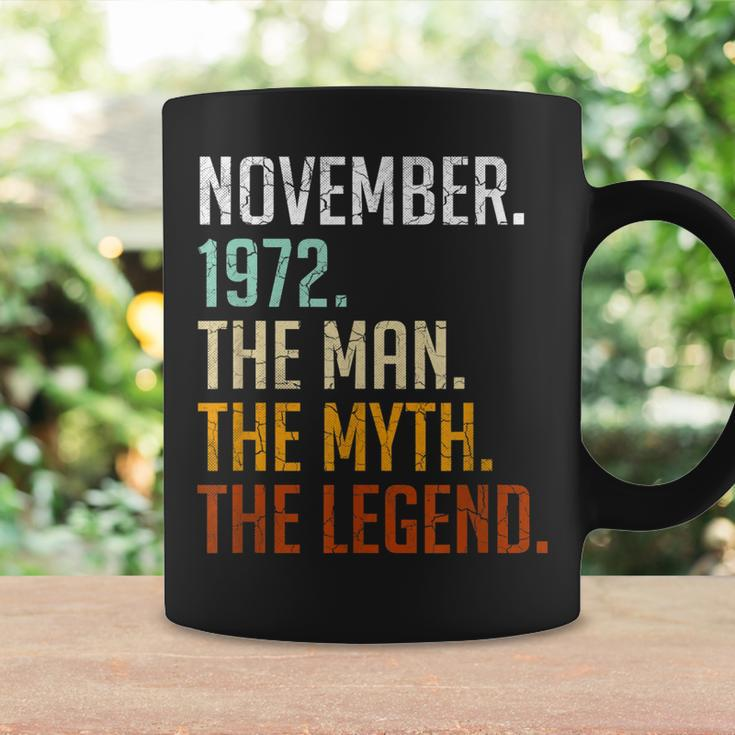 Vintage 1972 Mann Mythos Legende Tassen zum 50. Geburtstag Geschenkideen