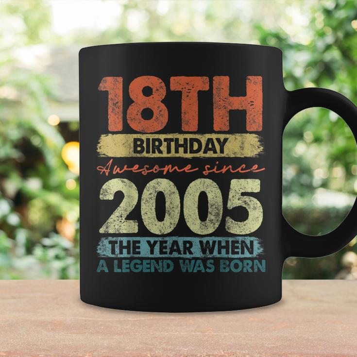 Vintage 2005 18 Year Old Gifts Limited Edition 18Th Birthday Coffee Mug Gifts ideas