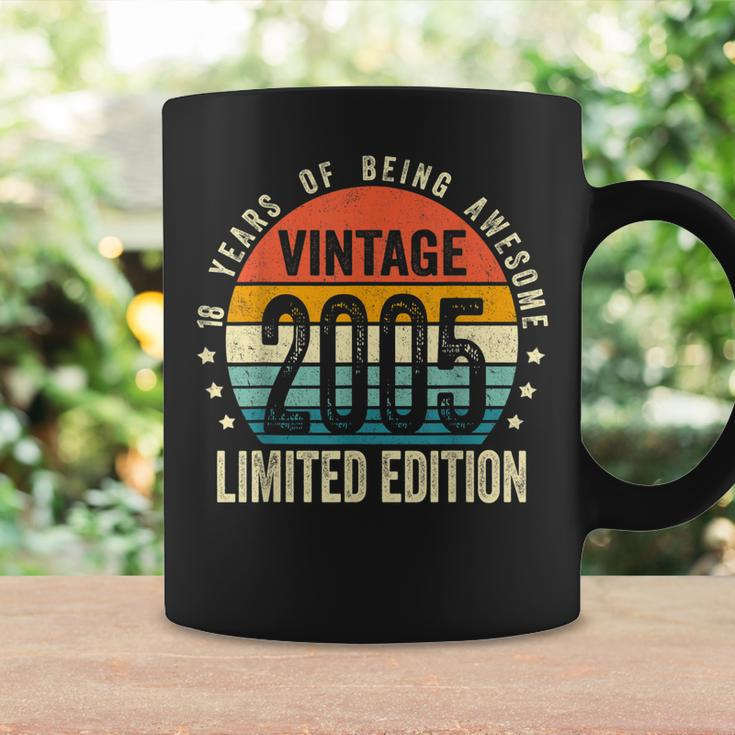 Vintage 2005 Limited Edition 18 Year Old Gifts 18Th Birthday Coffee Mug Gifts ideas