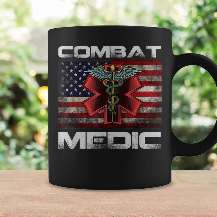 Vintage America Flag Combat Medic Veterans Day Gift Coffee Mug Gifts ideas