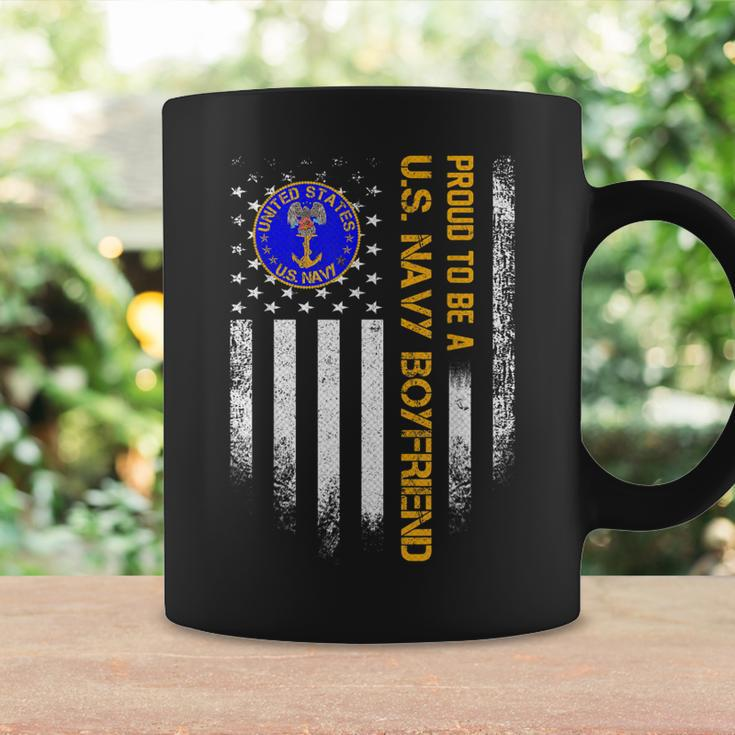 Vintage American Flag Proud To Be Us Navy Boyfriend Military Coffee Mug Gifts ideas