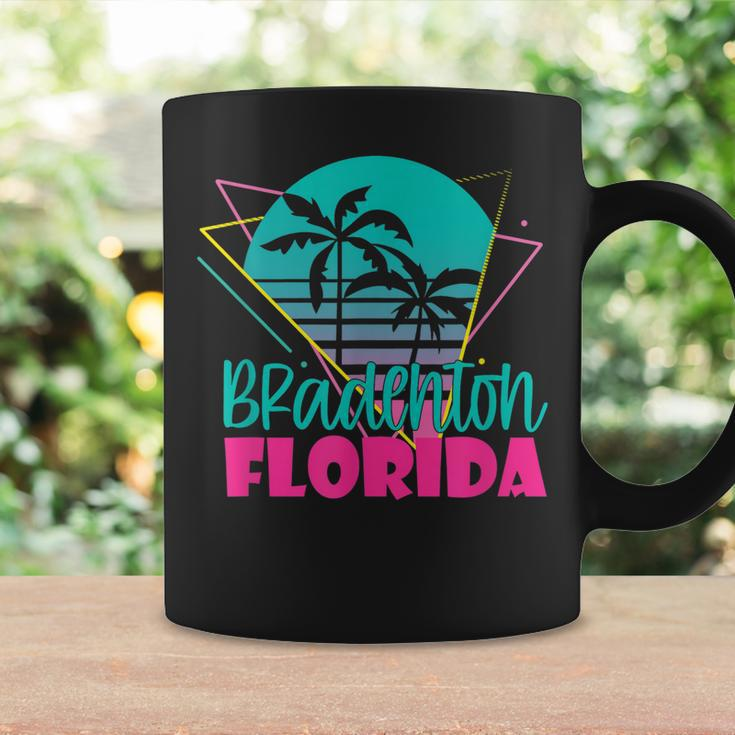 Vintage Beach Vacation Palm Tree Bradenton Florida Coffee Mug Gifts ideas
