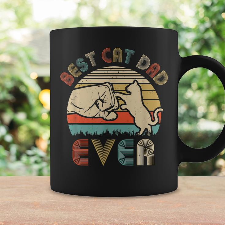 Vintage Best Cat Dad Ever Bump Fit Funny Dat Coffee Mug Gifts ideas