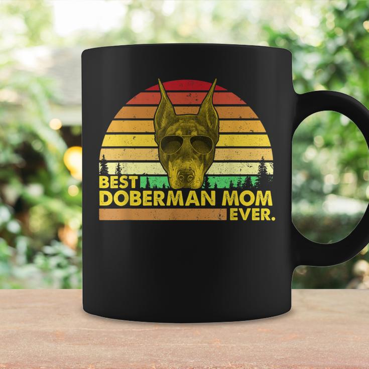 Vintage Best Doberman Mom Ever Dog Mommy Mother Coffee Mug Gifts ideas