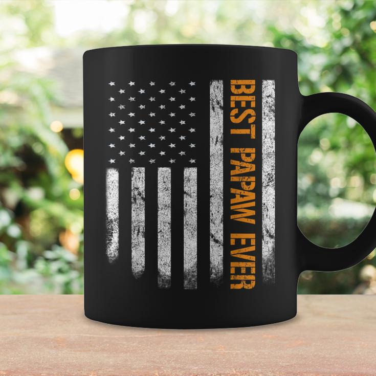 Vintage Best Papaw Ever American Flag Gift Coffee Mug Gifts ideas