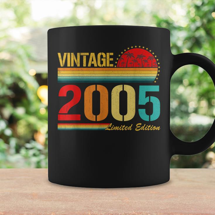 Vintage Born In 2005 Birthday Year Party Wedding Anniversary Coffee Mug Gifts ideas