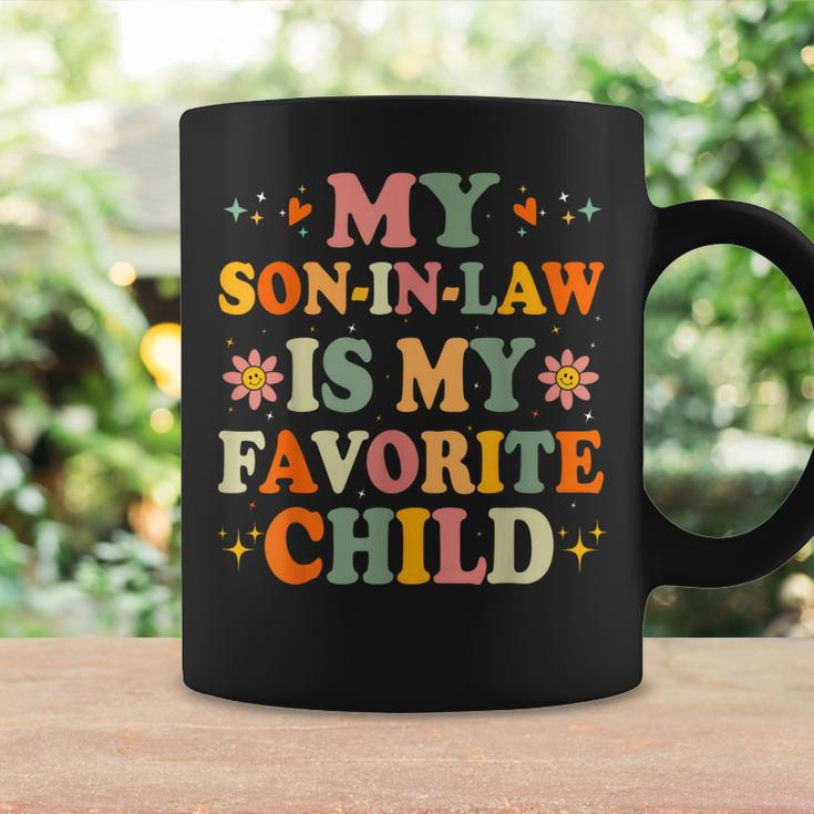 Vintage Family Humor My Son In Law Is My Favorite Child Coffee Mug Gifts ideas