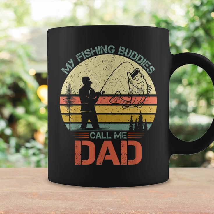 Vintage Fishing Fisherman - My Fishing Buddies Call Me Dad Coffee Mug Gifts ideas