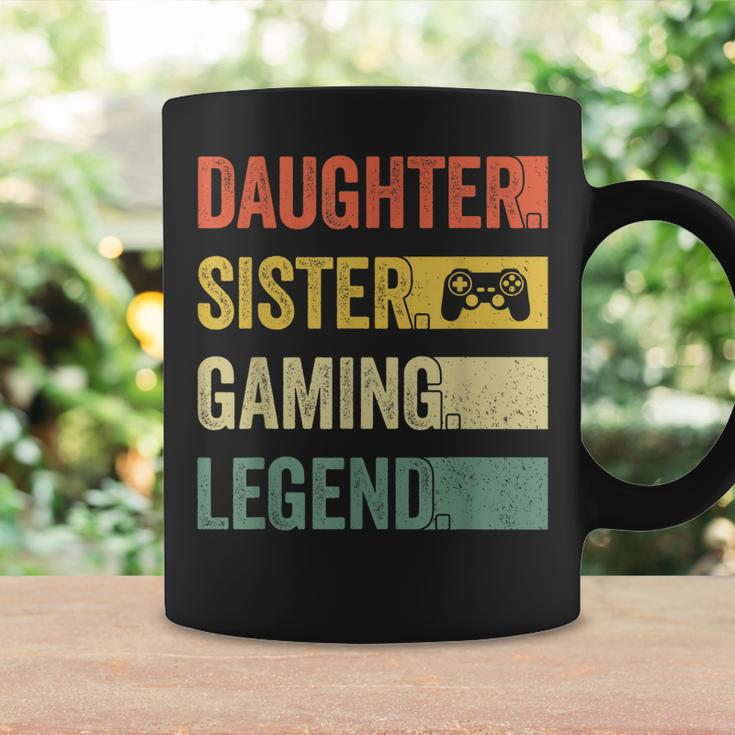 Vintage Gamer Girl Tassen, Tochter & Schwester Gaming Legende Geschenkideen