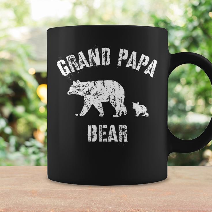 Vintage Grand Papa Bear With 1 One Cub Grandpa Gift Coffee Mug Gifts ideas