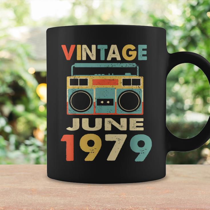 Vintage June 1979 Tshirt Retro 40Th Birthday Gifts Coffee Mug Gifts ideas