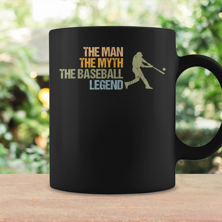 Vintage Man Myth Baseball Legend Sport Lover Retro Spieler Tassen Geschenkideen