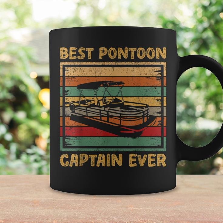 Vintage Retro Best Pontoon Captain Ever Coffee Mug Gifts ideas