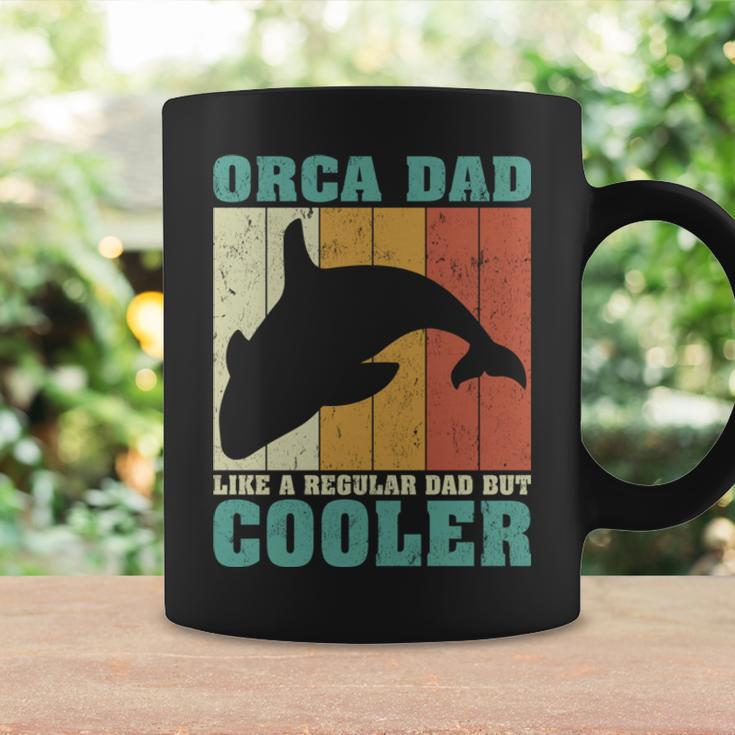 Vintage Retro Orca Dad Like A Regular Dad Father’S Day Long SleeveCoffee Mug Gifts ideas