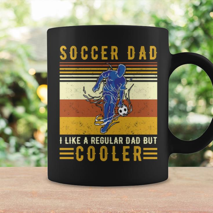 Vintage Soccer Dad I Like A Regular Dad But Cooler Coffee Mug Gifts ideas