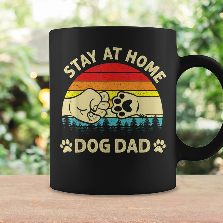 Vintage Stay At Home Dog Dad Retro Dog Lovers Fathers Day Coffee Mug Gifts ideas