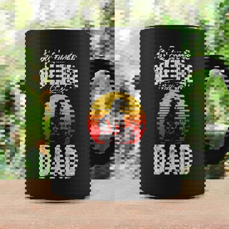 Vintage Style My Favorite Welder Calls Me Dad Fathers Day Coffee Mug Gifts ideas