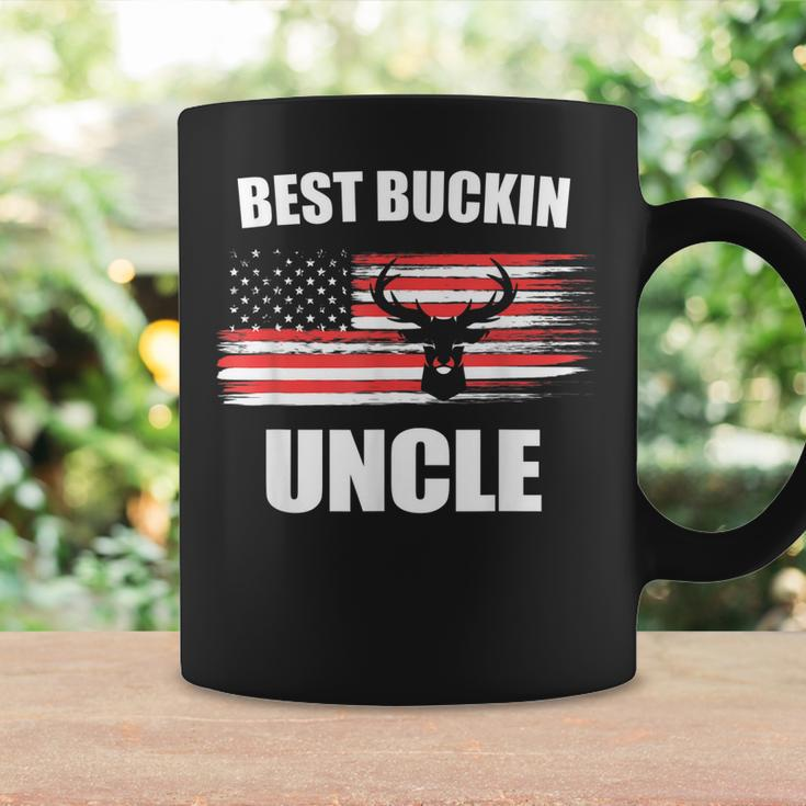 Vintage Usa Hunting Pun Best Buckin Uncle Cute Flag Gift Gift For Mens Coffee Mug Gifts ideas