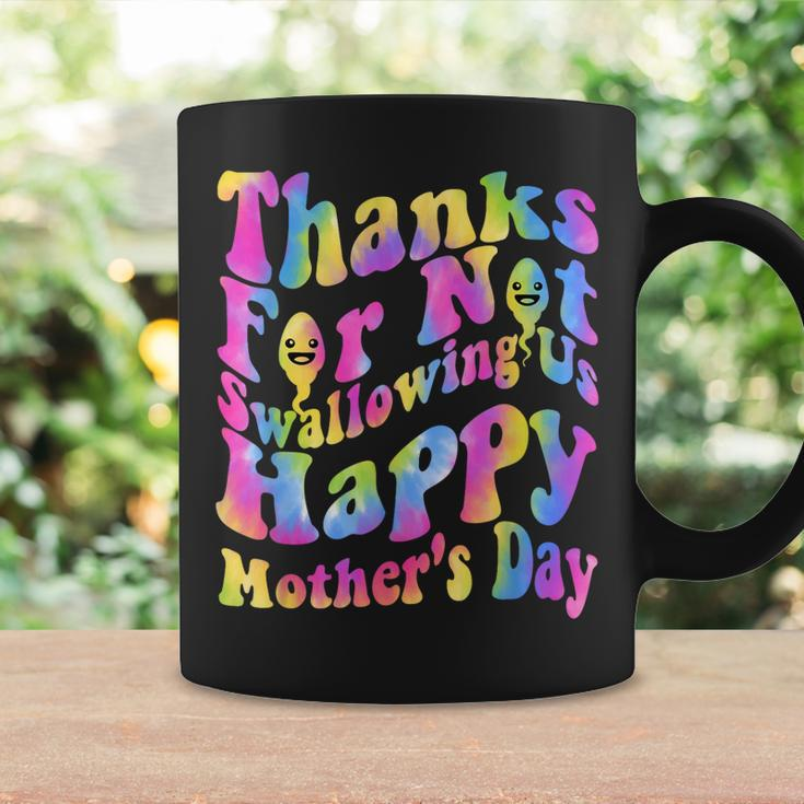 Wavy Groovy Thanks For Not Swallowing Us Happy Mothers Day Coffee Mug Gifts ideas