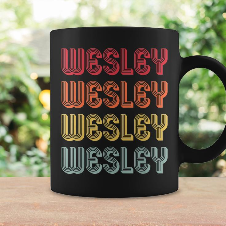 Wesley Gift Name Personalized Funny Retro Vintage Birthday Coffee Mug Gifts ideas