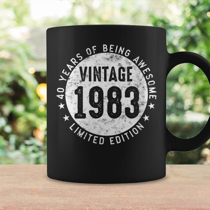 Womens 40 Year Old Gifts Vintage 1983 Limited Edition 40Th Birthday Coffee Mug Gifts ideas