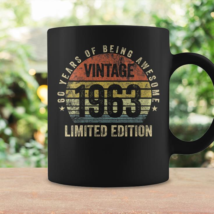 Womens 60 Year Old Vintage 1963 Limited Edition 60Th Birthday Coffee Mug Gifts ideas