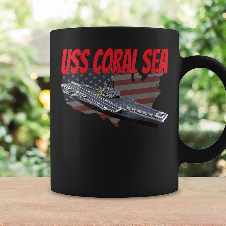 Womens Aircraft Carrier Uss Coral Sea Cva-43 For Grandpa Dad Son Coffee Mug Gifts ideas