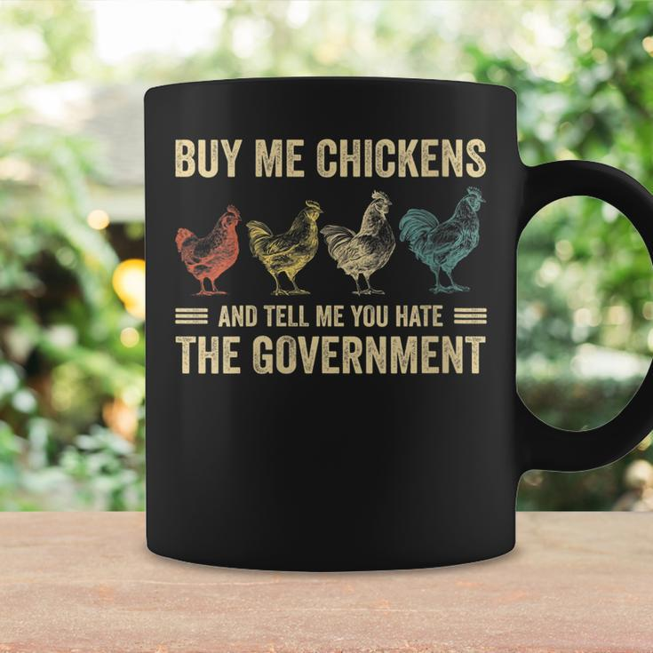 Womens Buy Me Chickens And Tell Me You Hate The Government Funny Coffee Mug Gifts ideas