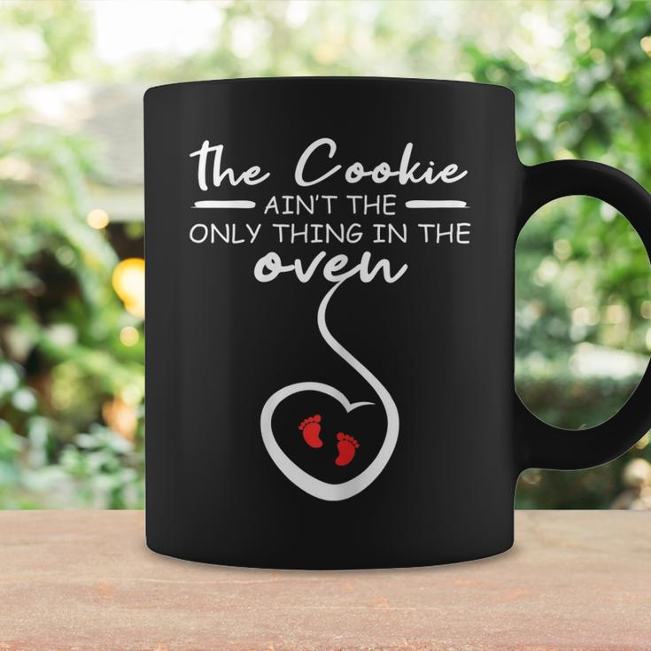 Womens Cookie Aint The Only Thing In The Oven Funny Holiday Coffee Mug Gifts ideas