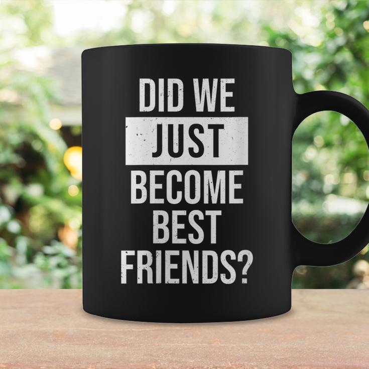 Womens Did We Become Best Friend Yup Dad Baby Matching Fathers Day Coffee Mug Gifts ideas