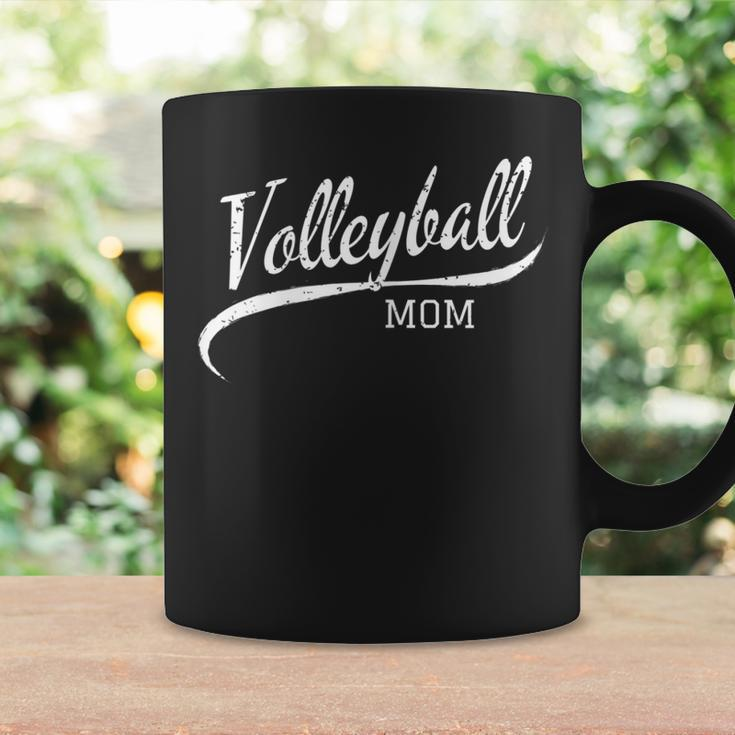 Womens Fun Volleyball Mom Volleyball Game Day Graphic Coffee Mug Gifts ideas