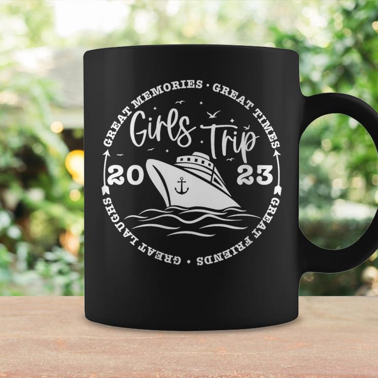 Womens Girls Trip Great Friends Great Memories Girls Vacation Party Coffee Mug Gifts ideas